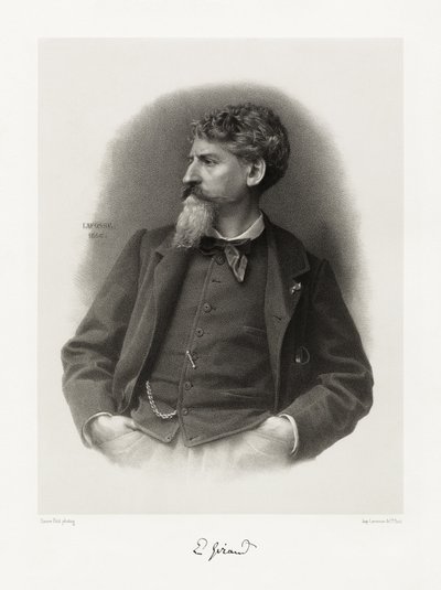 Eugène Giraud door Jean Baptiste Adolphe Lafosse